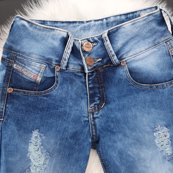 Diesel skinny ripped Jeans - Picture 3 of 11